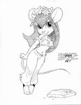  chip_n_dale_rescue_rangers chocolate clothed cute disney female flowers gadget_hackwrench midriff mouse rodent rule_34 saara sketch solo strange 