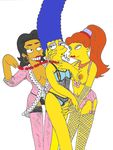  francesca_terwilliger marge_simpson princess_kashmir shauna_tifton the_simpsons 