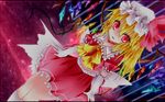 bad_id bad_pixiv_id blonde_hair flandre_scarlet red_eyes solo tetsu_tissue touhou wings 