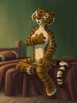  feline female hi_res hyhlion kung_fu_panda mammal master_tigress nude solo tiger 