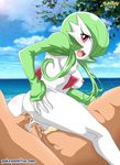  anal anal_penetration blush breasts cum gardevoir human interspecies penetration pok&eacute;mon pokephilia pokepornlive pussy threesome 