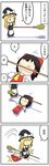  4koma black_hair broom comic floating hakurei_reimu hat highres kirisame_marisa limbo multiple_girls potaaju touhou translated witch_hat 