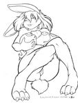  busty_bunny dennis_carrigan female lagomorph nude rabbit solo 