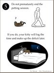  asleep cat comic english_text feline funny how_to humor humour mammal night pet plain_background sleeping text the_more_you_know the_oatmeal white_background 