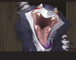  claws door female gaping_maw open_mouth rain_silves rape_face sergal solo tongue trancy_mick wallpaper 