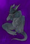  collar dragana dragon female glasses nude overhead pav purple reclining scalie solo 