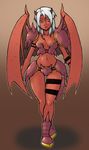  armor breasts dragon female horns momorodent pointy_ears scalie skimpy solo thigh_gap wide_hips wings 