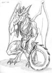  black-rat clothing dragon ears horn horns keanon_woods nose pants shirt tail teeth transformation wings 
