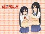  akiyama_mio aoinagi k-on! nakano_azusa tagme 