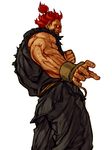  akuma capcom gouki highres male male_focus street_fighter 