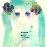  bad_id bad_pixiv_id blush hatsune_miku long_hair natu_(artist) solo twintails vocaloid 