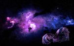  amazing book epic equine female friendship_is_magic hair horn horns horse mammal my_little_pony pony sleeping solo space stars twilight_sparkle_(mlp) two_tone_hair unknown_artist wallpaper widescreen 