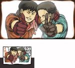  akira camera joke kaneda_shoutarou pixiv pose shima_tetsuo shoutarou_kaneda thumbs_up 