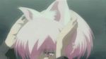  animal_ears animated animated_gif artemis_(tsukuyomi) cat_ears lowres phase pink_eyes pink_hair solo tsukuyomi_moonphase 