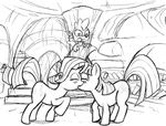  friendship_is_magic lahsparkster my_little_pony rarity spike twilight_sparkle 