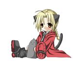 amber_eyes animal_ears animated blink blonde_hair blush boots braids cat cat_ears cat_tail cute edward_elric feline fullmetal_alchemist gif hair looking_at_viewer male sitting solo tail unknown_artist 
