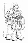  2003 armor battlesuit big_gun impact_hammer jackhammer loupgarou machine redeemer robot solo standing xan_kreigor 