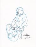  balls big_balls big_penis brian_griffin canine duo family_guy gay jasper male mammal marc_leonhardt muscles penis sketch 