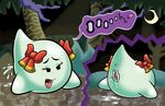 ghost lady_bow paper_mario pussy pussy_juice ribbons solo spirit undead unknown_artist 