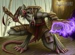  armor dan_scott fantasy magic male polearm rat rodent shaman solo staff 