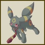  eeveelution kururi_itachi necktie nintendo pok&#233;mon pok&eacute;mon red_eyes satomisato solo umbreon video_games 