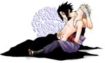  2boys akatsuki_(naruto) arms_behind_back artist_request bandage bandages bdsm blanket bondage bound clothed_male_nude_male clothed_on_nude cmnm jewelry male male_focus multiple_boys naruto necklace source_request topless uchiha_sasuke undressing uzumaki_naruto yaoi 