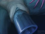  blue_pussy clitoral_hood clitoris female long_claws masturbation nooze penetration pussy pussy_juice sex_toy solo unknown_species vaginal vaginal_penetration 