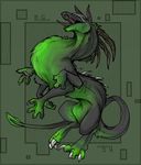  dragon feral jennadelle mask monster neogeen scalie solo 