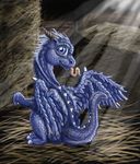  dragon eragon female feral ruth_tay saphira scalie solo wings 