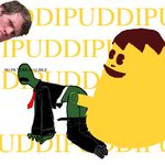  4chan animated anonymous food giga_pudding inanimate meme moot pudding puddis_pudding 