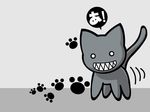  animal azumanga_daioh cat gray tagme 