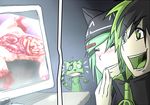  0chan.ru cat cat_hat green_hair guro mascot null-tan ru-chans smile 