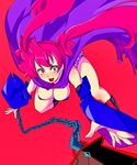  absurdres arcana_heart arcana_heart_3 artist_request breasts cape chain highres large_breasts long_hair scharlachrot solo twintails very_long_hair 