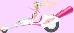  1girl 60s helmet lowres mach_girl mach_go_go_go oldschool personification solo speed_racer vehicle 