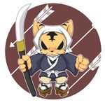  feline nagatina nekouri ninja polearm solo tiger 