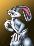  anus bugs bugs_bunny lagomorph looking_at_viewer loony_toons male rabbit solo 