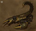  egypt egyptian monster mummy no_humans scorpion skull skulls tomb_kings tomb_scorpion warhammer warhammer_fantasy 