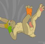  complication_5 flat_colors hindpaw lagomorph male masturbation neon rabbit solo 