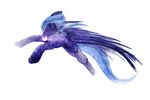  equine female feral friendship_is_magic horn horse mammal my_little_pony pegacorn plain_background pony princess princess_luna_(mlp) royalty solo white_background winged_unicorn wings 