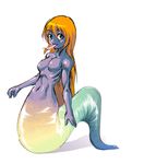  female naga naturally_censored solo tongue unknown_artist 