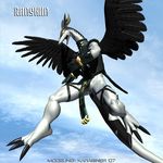  3d dragon feather karabiner legendz ranshiin scalie solo wings 