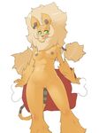  cartoon_meat durga feline female fluffy lion mane momorodent nude piercing solo 