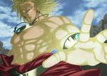  blonde_hair blue_eyes broly dragon_ball dragonball_z male male_focus muscle 
