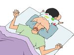  bad_id bad_pixiv_id crayon_shin-chan hiro_chi multiple_girls shin-chan sleeping 