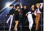  5boys chang_wufei duo_maxwell gundam gundam_wing heero_yui heero_yuy male male_focus multiple_boys quatre_raberba_winner trowa_barton 