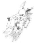  eeveelution jolteon male nintendo penis pok&#233;mon pok&eacute;mon solo unknown_artist video_games 