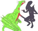  chris-sowden dragon guro hi_res scalie snuff violence xenomorph 