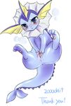  blush eeveelution female looking_at_viewer need_artist_tag nintendo pawpads pok&#233;mon pok&eacute;mon pussy pussy_juice solo unknown_artist vaporeon video_games 
