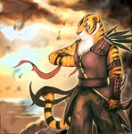  feline female kung_fu_panda master_tigress shanbazall solo tiger 