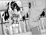  blushing bovine breasts breeding bull cattle female feral greyscale human human_on_feral interspecies large_breasts male mammal monochrome nipples puffy_nipples rokuroh_isako screentone sex straight surprised unknown_artist 